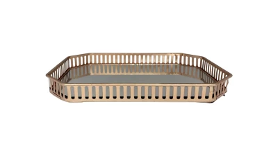 DC BANDEJA GLAS METAL FH190705S COPPER La Francesa