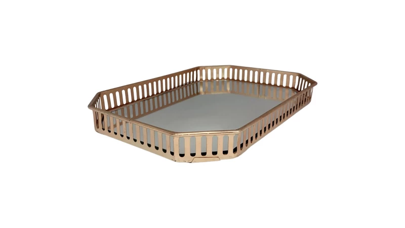 DC BANDEJA GLAS METAL FH190705S COPPER La Francesa