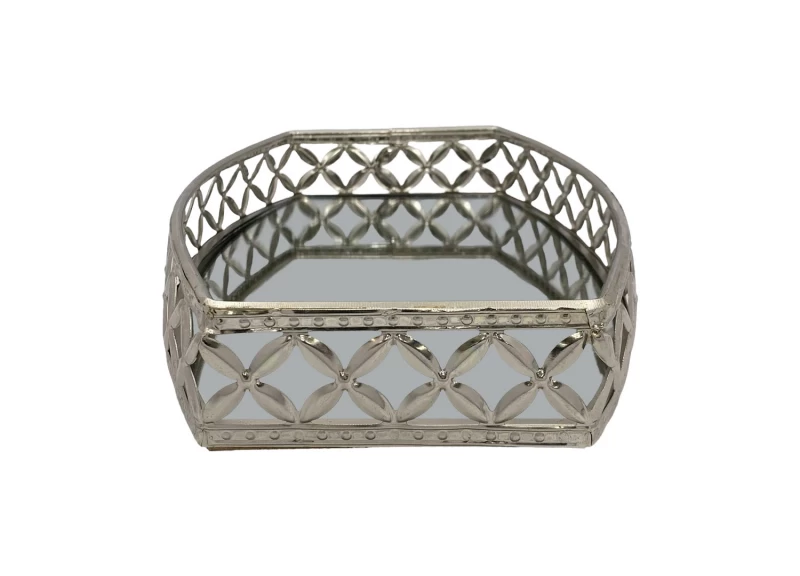 DC BANDJA GLAS SILVER METAL FH190913L-SL La Francesa