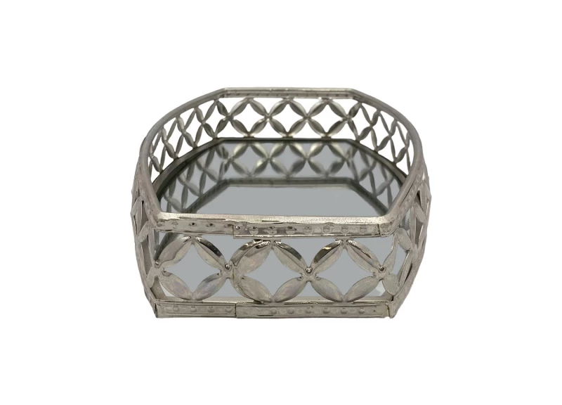 DC BANDJA GLAS SILVER METAL FH190913M-SL La Francesa