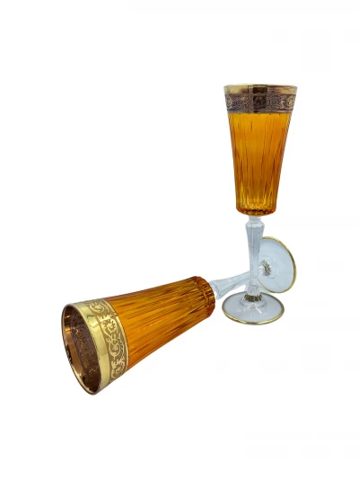 DC CHINELLI  5670GY  6 COPOS P/CHAMPAGNE La Francesa