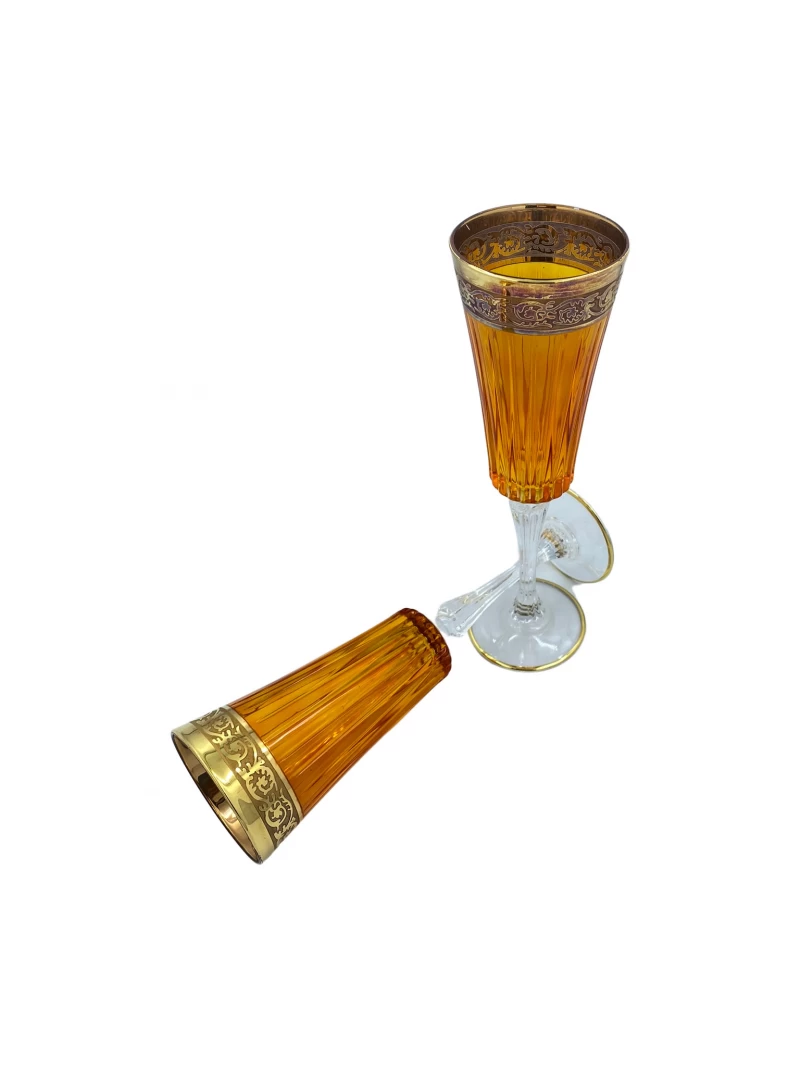 DC CHINELLI  5670GY  6 COPOS P/CHAMPAGNE La Francesa