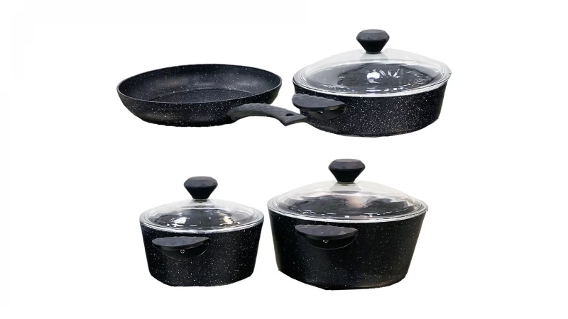 DC JUEGO DE PANELA  7PCS  NIGRO TAC 3633 La Francesa