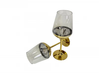 DC  STEMMED GLASS 6PCS   M0440080-000204 La Francesa