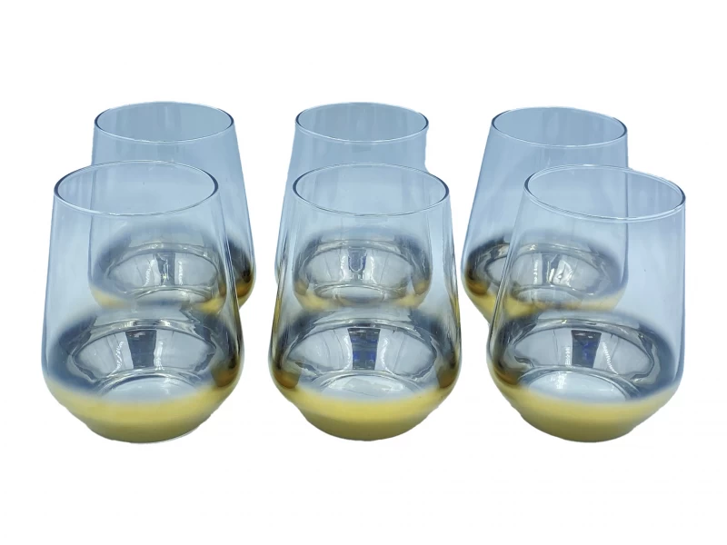 DC  STEMMED GLASS 6PCS   M0041536-000829 La Francesa