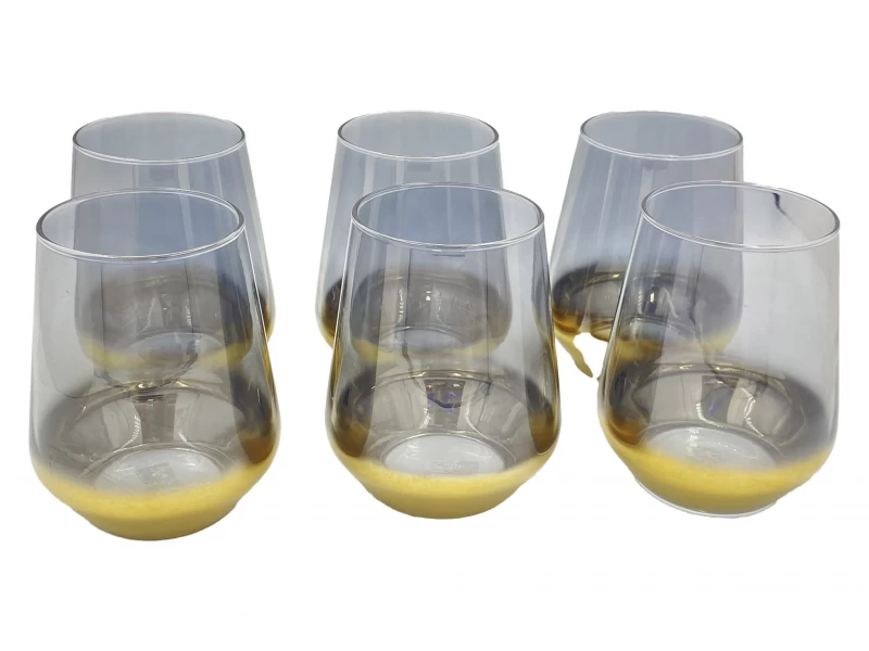 DC  STEMMED GLASS 6PCS   M0041536-004233 La Francesa