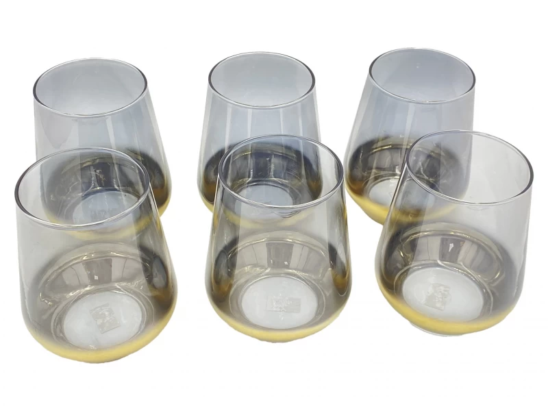 DC  STEMMED GLASS 6PCS   M0041536-004233 La Francesa