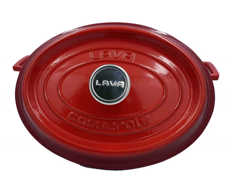 DC PANELA D.FER.FUNDIDO 29CM 90104 ROJOO La Francesa