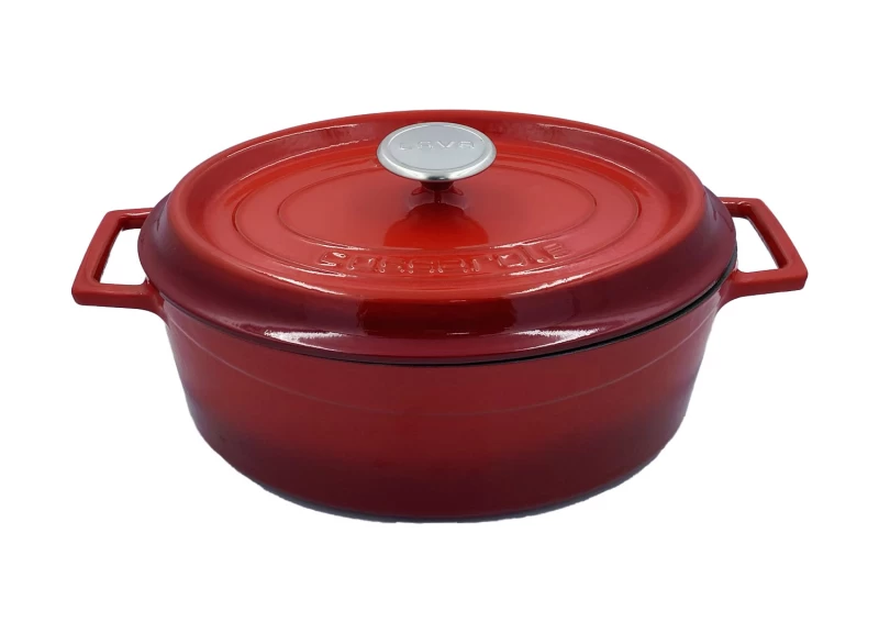 DC PANELA D.FER.FUNDIDO 29CM 90104 ROJOO La Francesa