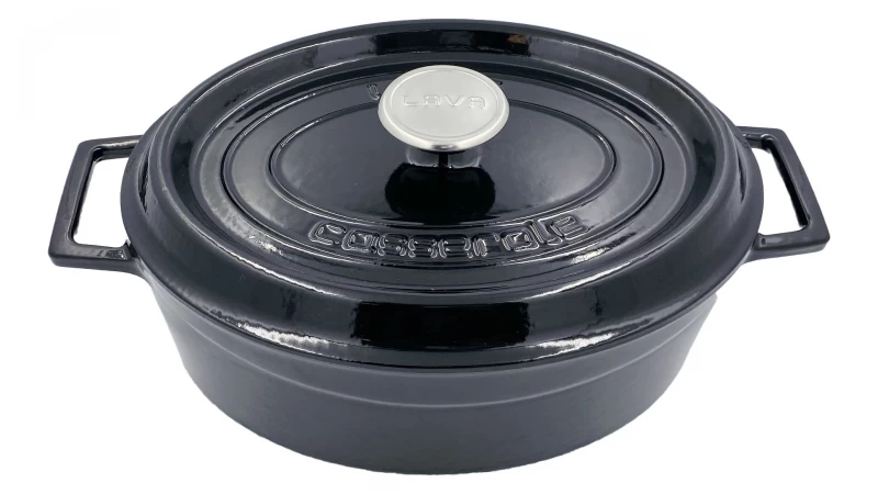 DC PANELA D.FER.FUNDIDO 29CM 90109 BLACK La Francesa