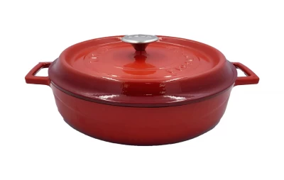 DC PANELA D.FER.FUNDIDO 28CM 89739 ROJO La Francesa