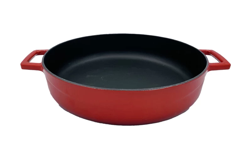 DC PANELA D.FER.FUNDIDO 28CM 89739 ROJO La Francesa