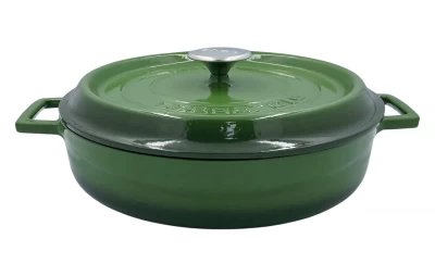 DC PANELA D.FER.FUNDIDO 28CM 89560 VERDE La Francesa