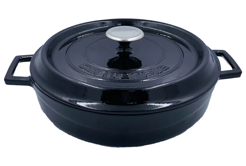 DC PANELA D.FER.FUNDIDO 28CM 90143 BLACK La Francesa