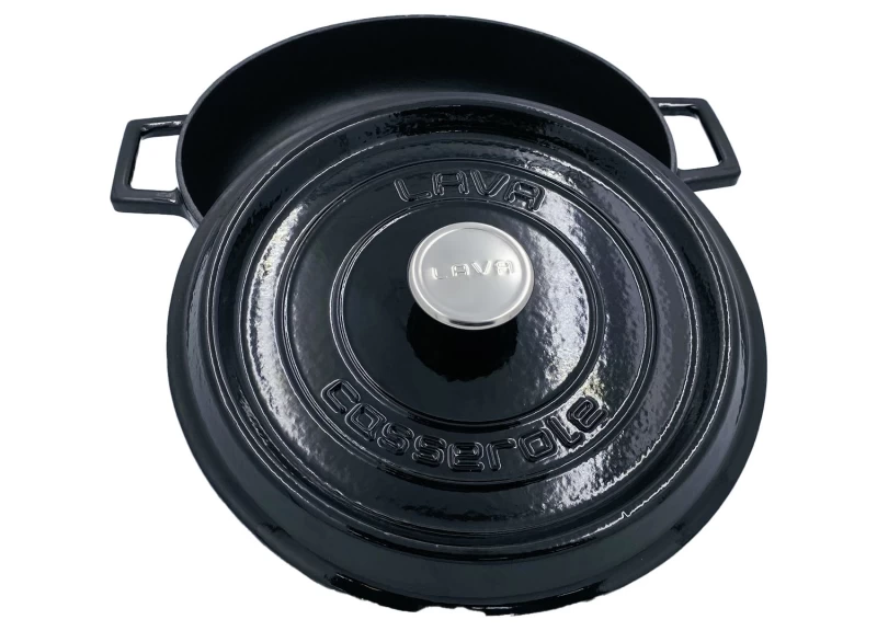 DC PANELA D.FER.FUNDIDO 28CM 90143 BLACK La Francesa