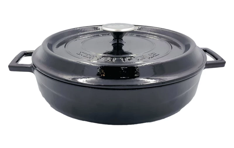 DC PANELA D.FER.FUNDIDO 28CM 90143 BLACK La Francesa