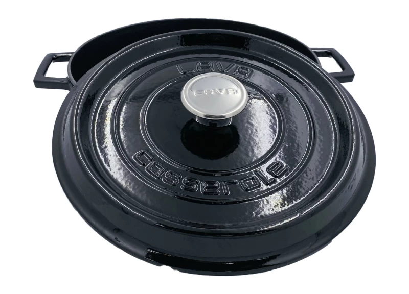 DC PANELA D.FER.FUNDIDO 28CM 90143 BLACK La Francesa