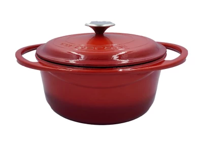 DC PANELA D.FER.FUNDIDO 24CM 213501 ROJO La Francesa