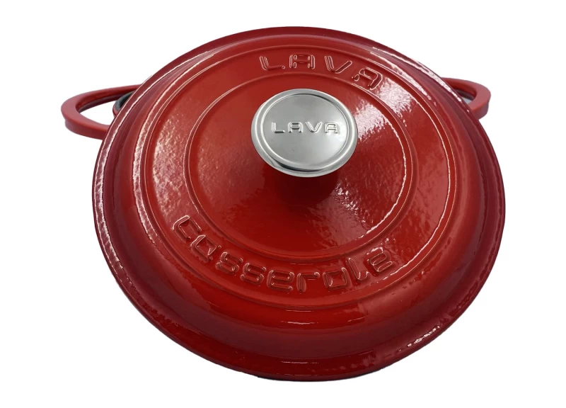DC PANELA D.FER.FUNDIDO 24CM 213501 ROJO La Francesa