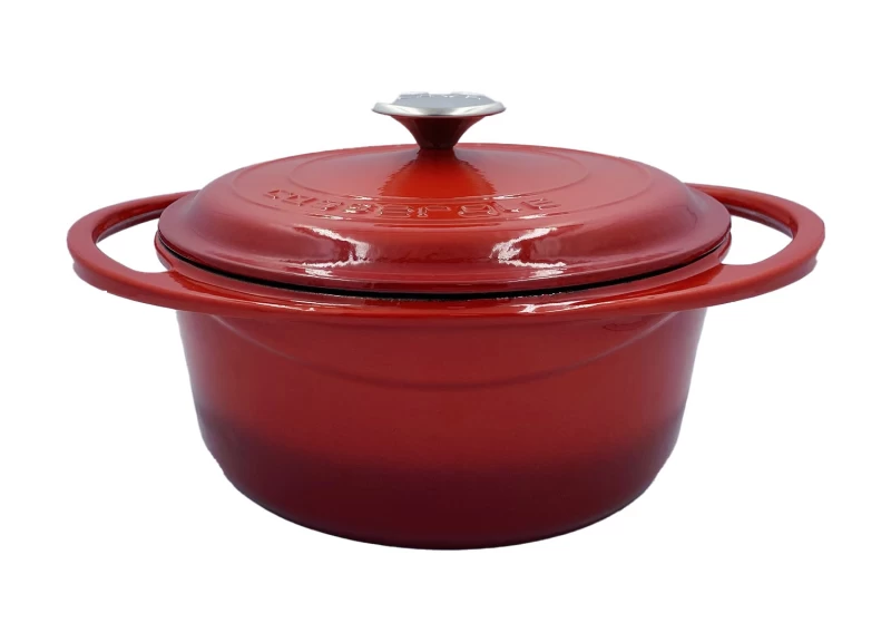 DC PANELA D.FER.FUNDIDO 24CM 213501 ROJO La Francesa