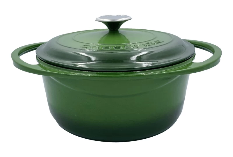 DC PANELA D.FER.FUNDIDO 24CM 406065 VRDE La Francesa