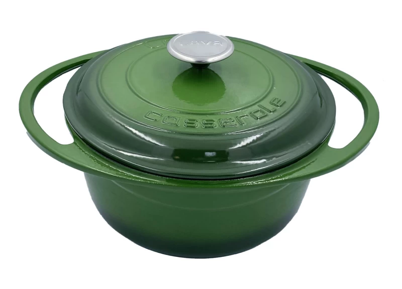 DC PANELA D.FER.FUNDIDO 24CM 406065 VRDE La Francesa