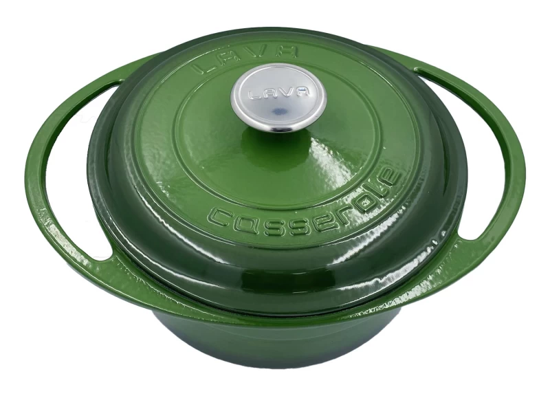 DC PANELA D.FER.FUNDIDO 24CM 406065 VRDE La Francesa