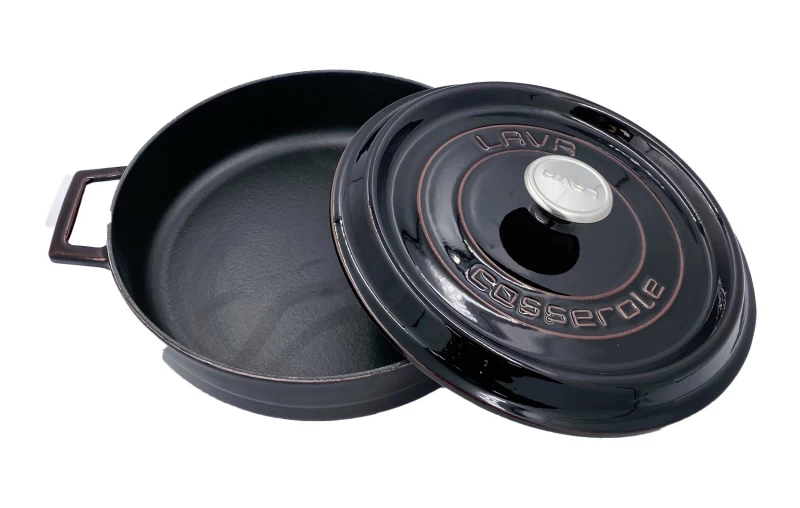 DC PANELA D.FER.FUNDIDO 28CM 366616 VINO La Francesa