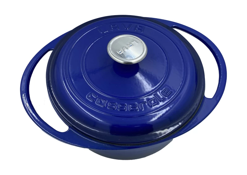 DC PANELA D.FER.FUNDIDO 24CM 398262 BLUE La Francesa