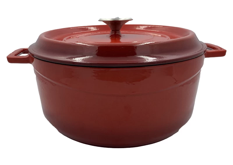 DC PANELA D.FER.FUNDIDO 28CM 89968 ROJO La Francesa