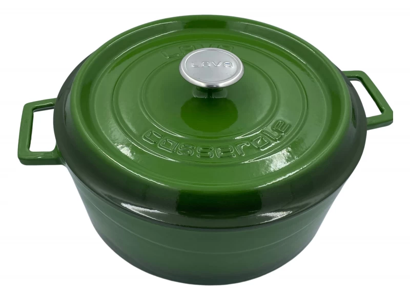 DC PANELA D.FER.FUNDIDO 28CM 89969 VERDE La Francesa