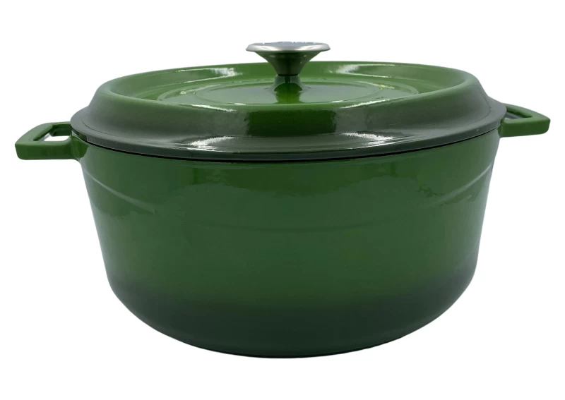 DC PANELA D.FER.FUNDIDO 28CM 89969 VERDE La Francesa