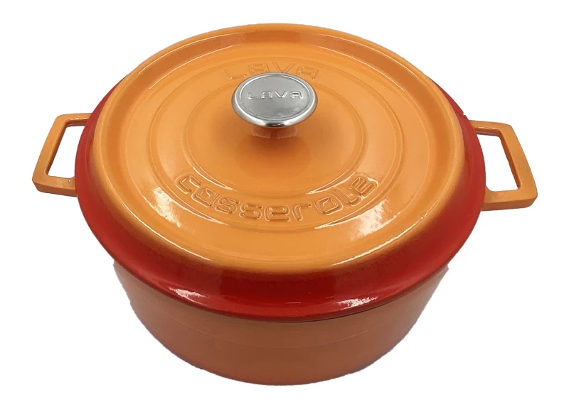DC PANELA D.FER.FUNDIDO 28CM 89971 ORANG La Francesa