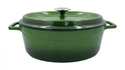 DC PANELA D.FER.FUNDIDO 29CM 90105 VERDE La Francesa