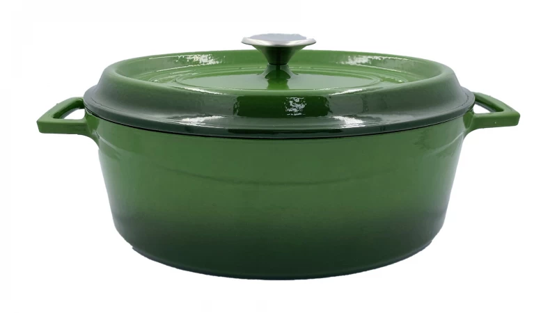 DC PANELA D.FER.FUNDIDO 29CM 90105 VERDE La Francesa