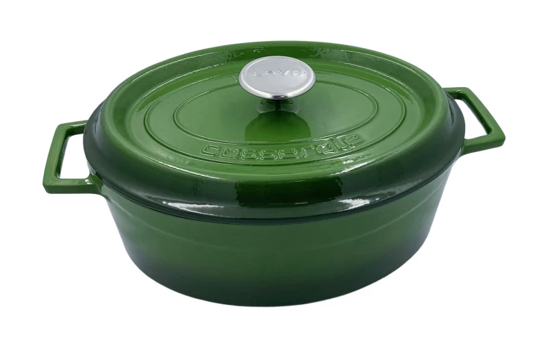 DC PANELA D.FER.FUNDIDO 29CM 90105 VERDE La Francesa
