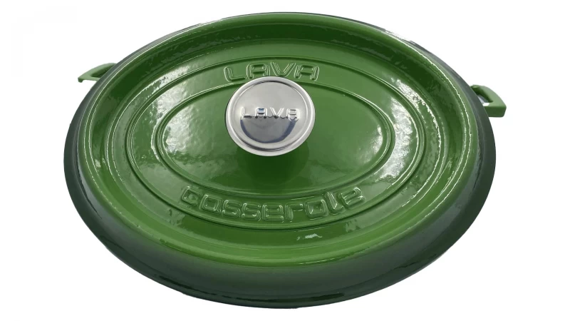 DC PANELA D.FER.FUNDIDO 29CM 90105 VERDE La Francesa