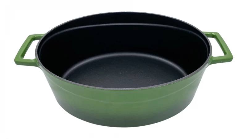 DC PANELA D.FER.FUNDIDO 29CM 90105 VERDE La Francesa