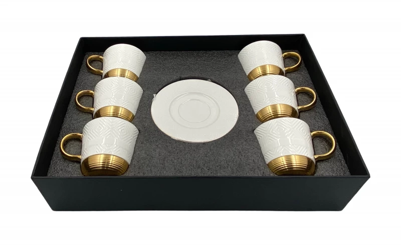 DC 6 TAZAS/CAFE+PLATOS    AM3623-200-S12 La Francesa