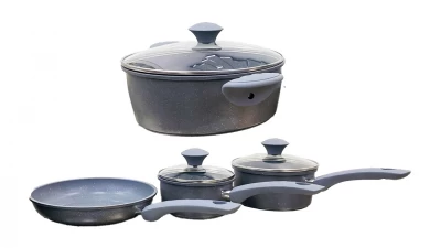DC JUEGO DE PA.7PCS GRY+MARBLE BDCS-S001 La Francesa