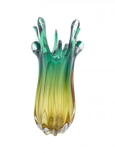 DC DECORATIVE   GREEN 2PCS VASO LS23224 La Francesa