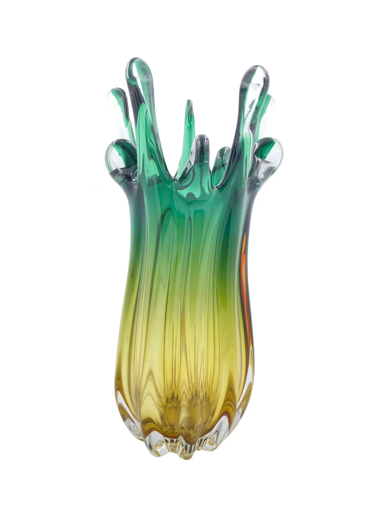 DC DECORATIVE   GREEN 2PCS VASO LS23224 La Francesa