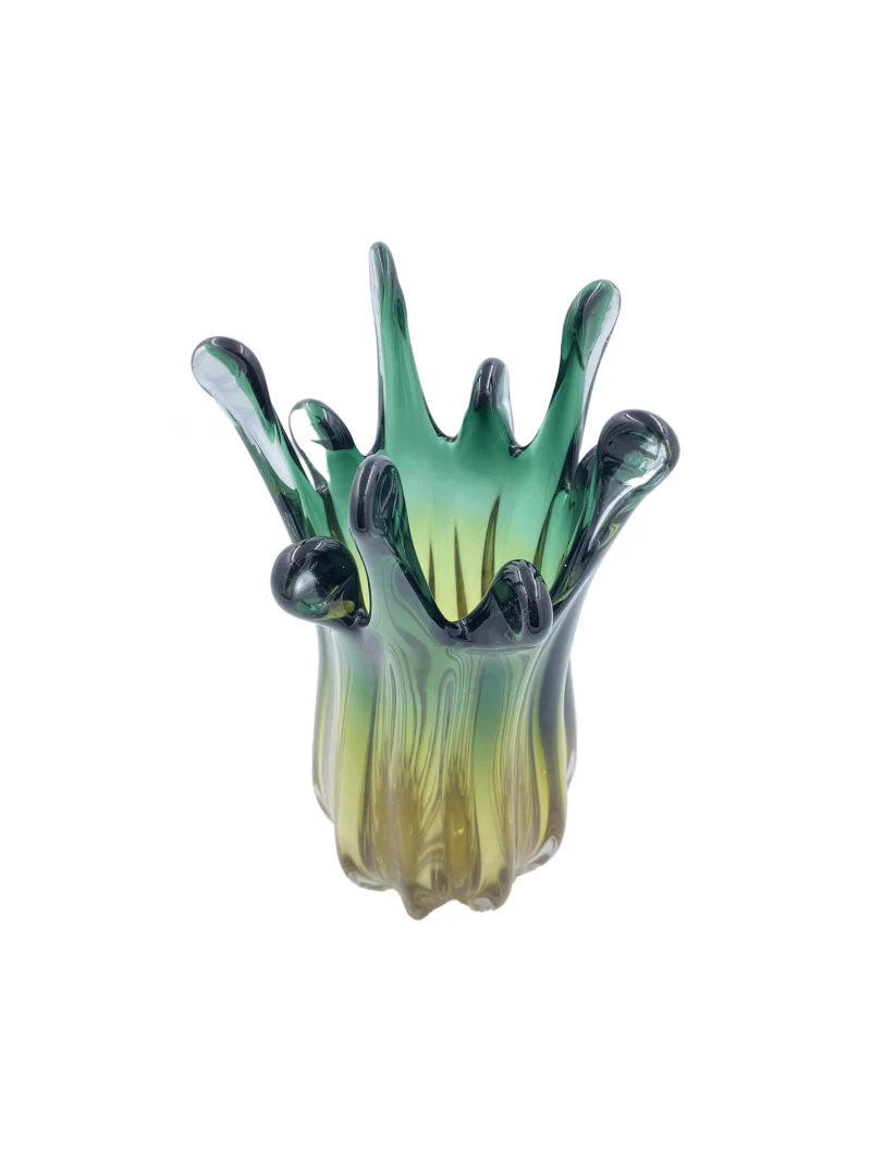 DC DECORATIVE   GREEN 2PCS VASO LS23224 La Francesa