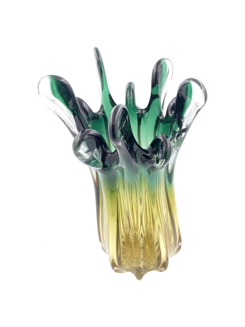 DC DECORATIVE   GREEN 2PCS VASO LS23223 La Francesa
